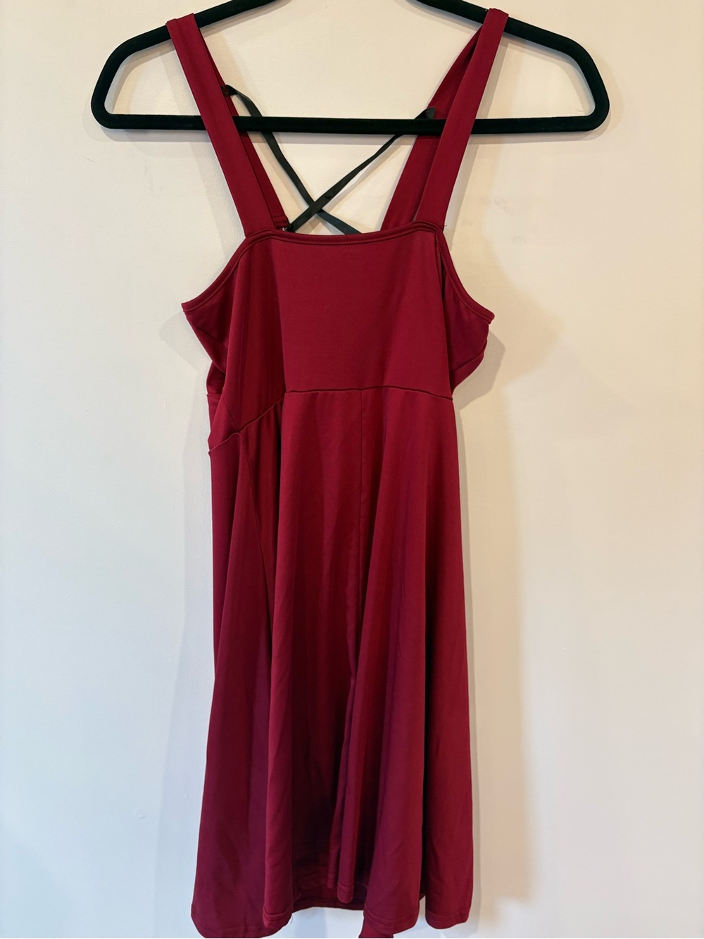 Red Lace Front Dress - Picture 4 of 4
